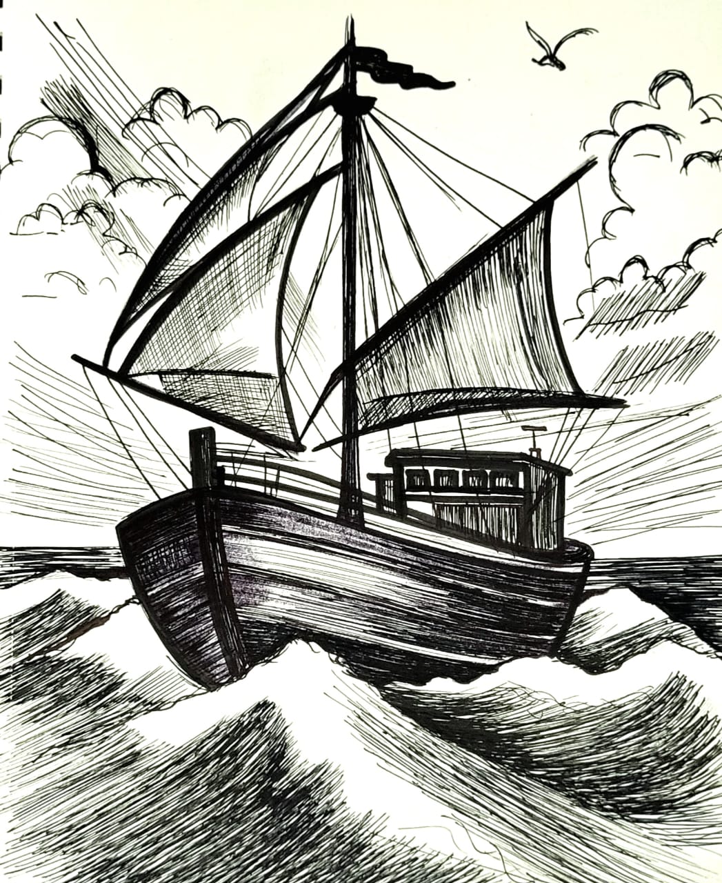 Robinson Crusoe: A long, cold corridor in which you are not allowed to run.