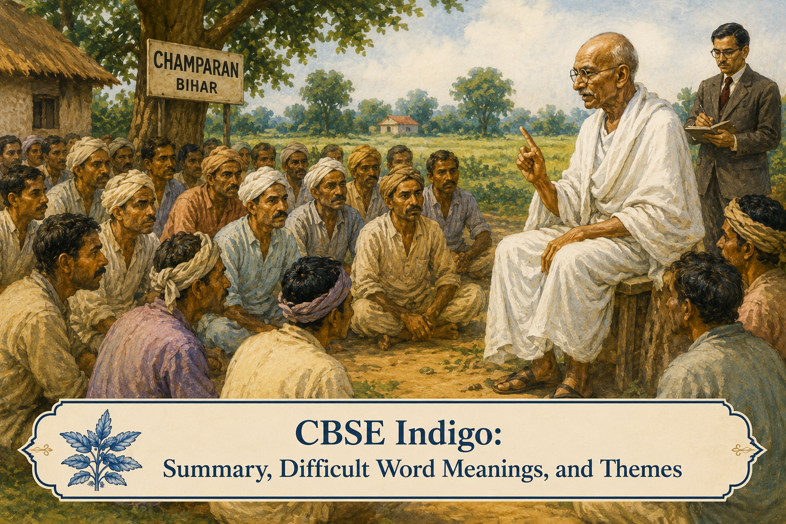 CBSE Class 12 – Indigo: Summary, Word-Meanings and Themes